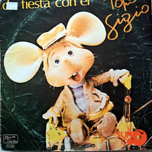 Disco de Vinilo Topo Gigio - De Fiesta Con El Topo Gigio Vinyl Record