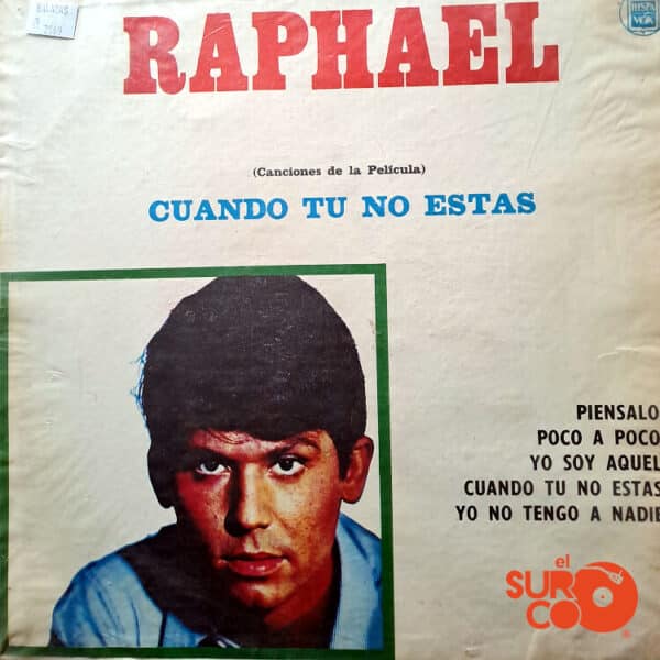 Disco de Vinilo Raphael - Cuando Tu No Estas Vinyl Record