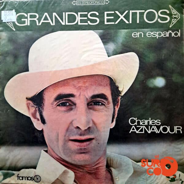 Disco de Vinilo Charles Aznavour - Grandes Éxitos En Español Vinyl Record