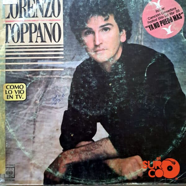 Disco de Vinilo Lorenzo Toppano - Ya No Puedo Más Vinyl Record