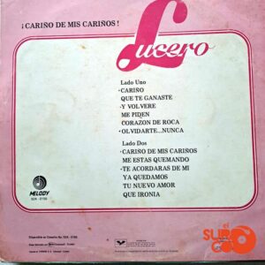 Disco de Vinilo Lucero - Cariño De Mis Cariños Vinyl Record