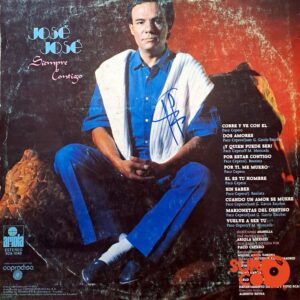 Disco de Vinilo José José - Siempre Contigo Vinyl Record