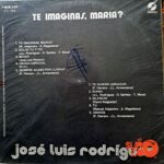 Disco de Vinilo José Luis Rodríguez - Te Imaginas María Vinyl Record