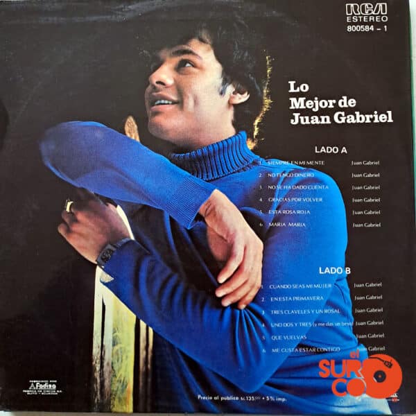 Disco de Vinilo Juan Gabriel - Lo Mejor De Juan Gabriel Vinyl Record