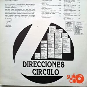 Disco de Vinilo Varios - Selecciones Círculo Ídolos De Los 60s Vinyl Record