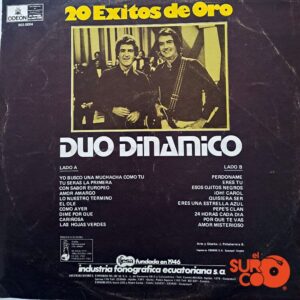 Disco de Vinilo Dúo Dinámico - 20 Éxitos De Oro Del Dúo Dinámico Vinyl Record
