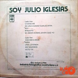 Disco de Vinilo Julio Iglesias - América Vinyl Record