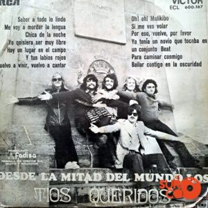 Disco de Vinilo Los Tíos Queridos - Desde La Mitad Del Mundo Vinyl Record