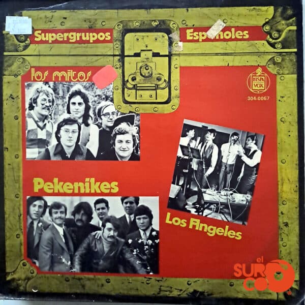 Disco de Vinilo Varios - Super Grupos Españoles Vinyl Record