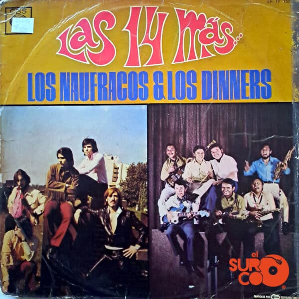 Disco de Vinilo Los Náufragos - Las 14 De Los Los Náufragos & Los Dinners Vinyl Record