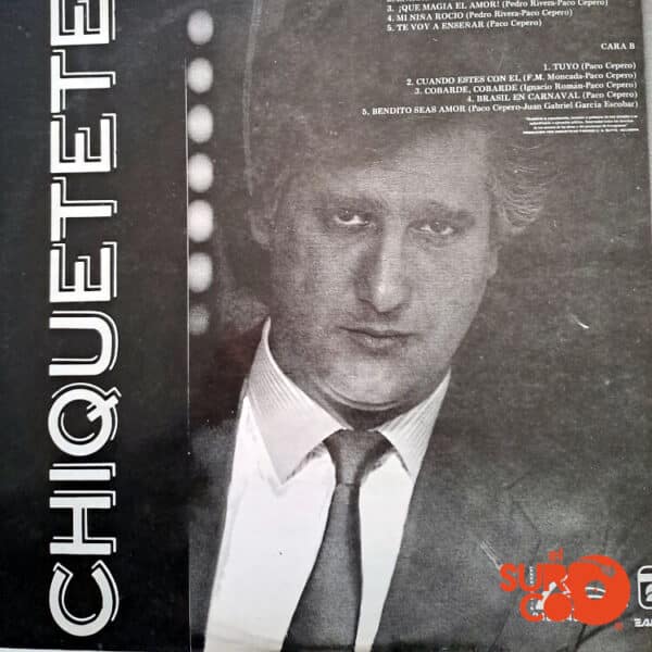 Disco de Vinilo Chiquetete - Bohemio En El Amor Vinyl Record