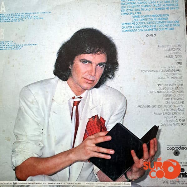 Disco de Vinilo Camilo Sesto - Agenda De Baile Vinyl Record