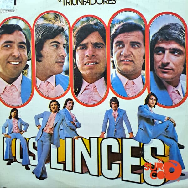 Disco de Vinilo Los Linces - Triunfadores Vinyl Record