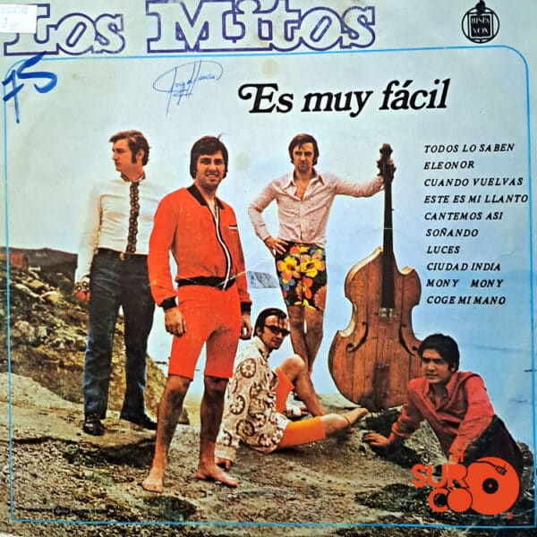 Disco de Vinilo Los Mitos - Recordando A Los Mitos Vinyl Record