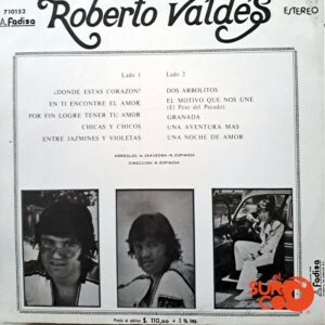 Disco de Vinilo Roberto Valdés - Donde Estas Corazón Vinyl Record