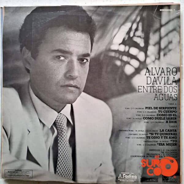 Disco de Vinilo Álvaro Dávila - Entre Dos Aguas Vinyl Record