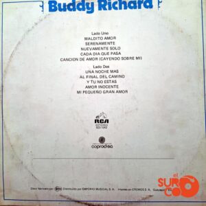 Disco de Vinilo Buddy Richard - Buddy Richard Vinyl Record