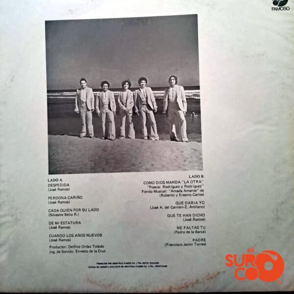 Disco de Vinilo Grupo La Amistad - Grupo La Amistad Vinyl Record