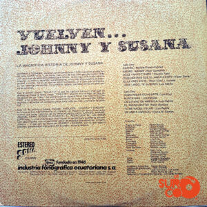 Disco de Vinilo Johnny Y Susana - Vuelven Vinyl Record