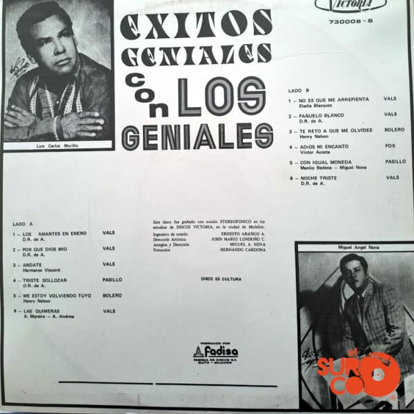 Disco de Vinilo Varios - Éxitos Geniales Vinyl Record