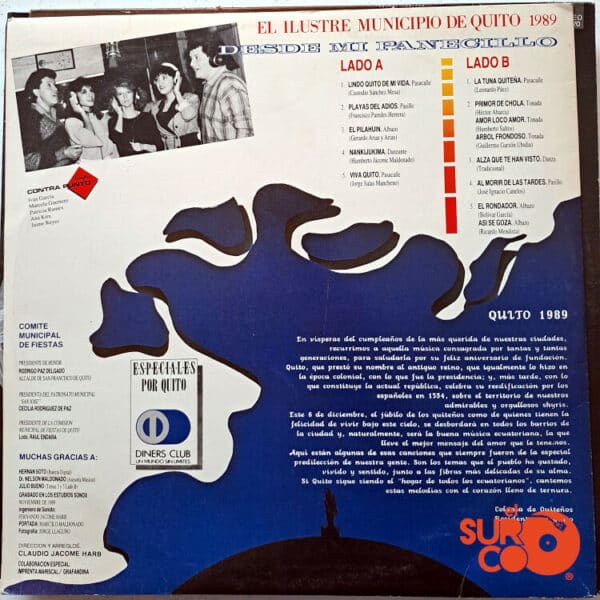 Disco de Vinilo Grupo Contrapunto - Desde Mi Panecillo Vinyl Record