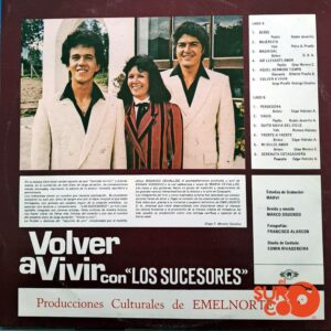 Disco de Vinilo Trío Los Sucesores - Volver A Vivir Vinyl Record