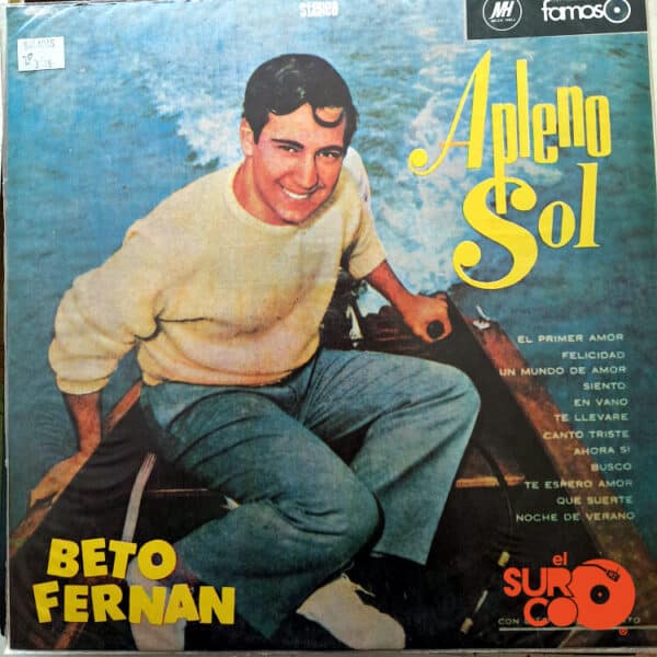 Disco de Vinilo Beto Fernan - A Pleno Sol Vinyl Record