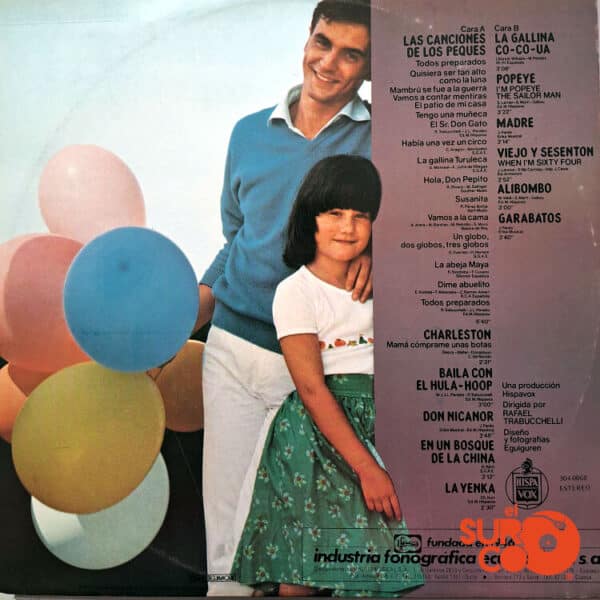 Disco de Vinilo Enrique Y Ana - El Disco Para Los Pequeños Vinyl Record