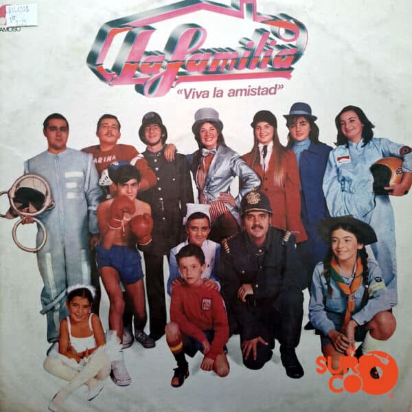 Disco de Vinilo La Familia - Viva La Amistad Vinyl Record