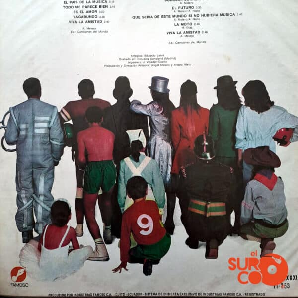 Disco de Vinilo La Familia - Viva La Amistad Vinyl Record