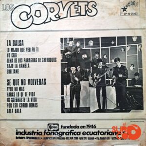 Disco de Vinilo Los Corvets - Cantan En La Balsa Vinyl Record