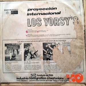 Disco de Vinilo Los Yorsy’s - Proyección Internacional Vinyl Record