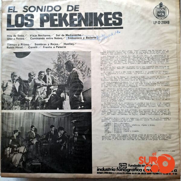 Disco de Vinilo Los Pekenikes - El Sonido De Los Pekenikes Vinyl Record