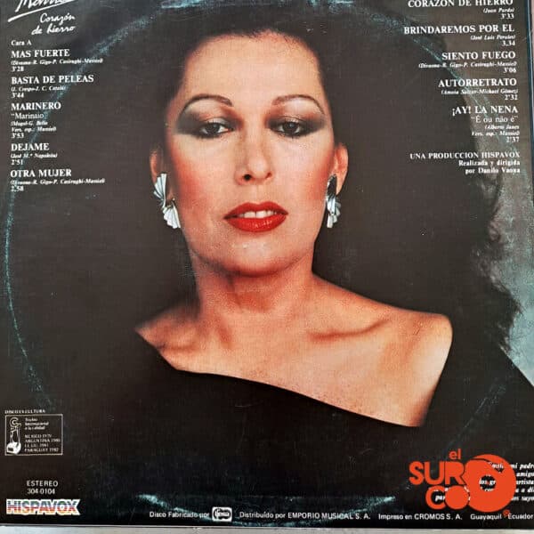 Disco de Vinilo Massiel - Corazón De Hierro Vinyl Record