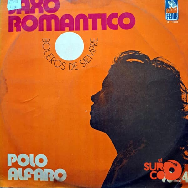 Disco de Vinilo Polo Alfaro - Saxo Romántico Boleros de Siempre Vinyl Record