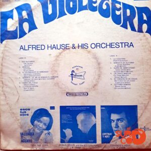 Disco de Vinilo Alfred Hause Y Su Orquesta - La Violetera Vinyl Record