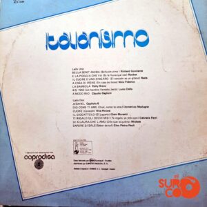 Disco de Vinilo Varios - Italianismo Vinyl Record
