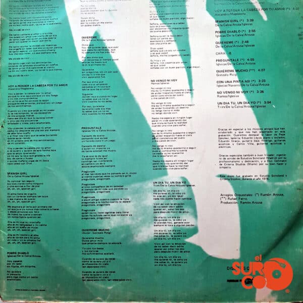Disco de Vinilo Julio Iglesias - Emociones Vinyl Record