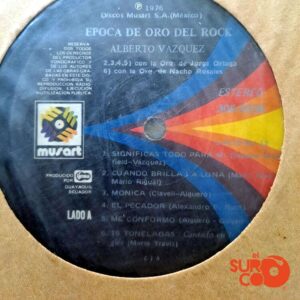 Disco de Vinilo Alberto Vázquez - Época De Oro Del Rock Vinyl Record