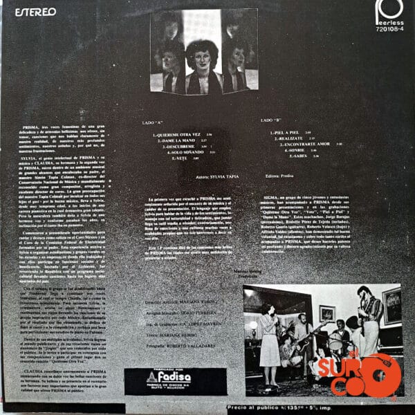 Disco de Vinilo Prisma - Prisma Vinyl Record