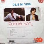 Disco de Vinilo Ronnie Von - Dejé Mi Vida Vinyl Record