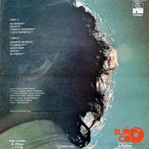 Disco de Vinilo Juan Pardo - Amor Mio Vinyl Record