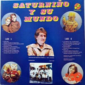 Disco de Vinilo Saturniño Y Su Mundo - Saturniño Y Su Mundo Vinyl Record