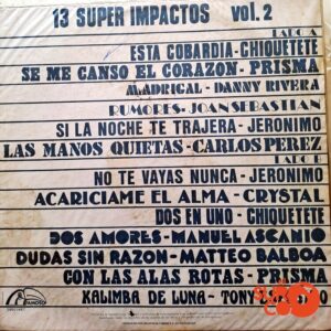 Disco de Vinilo Varios - Súper Impactos Vol 2 Vinyl Record