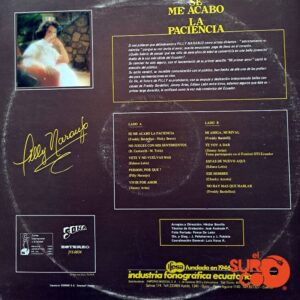 Disco de Vinilo Pilly Naranjo - Se Me Acabó La Paciencia Vinyl Record