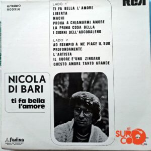 Disco de Vinilo Nicola Di Bari - Ti Fa Bella L’amore Vinyl Record