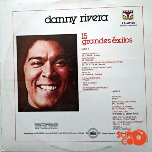 Disco de Vinilo Danny Rivera - 15 Grande Éxitos Vinyl Record