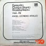 Disco de Vinilo Angel Leonidas Araujo - Grandes Compositores Ecuatorianos Vol 10 Vinyl Record