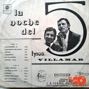 Disco de Vinilo Hermanos Villamar - La Noche Del 5 Vinyl Record