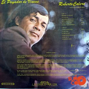 Disco de Vinilo Roberto Calero - El Payador De Vinces Vinyl Record